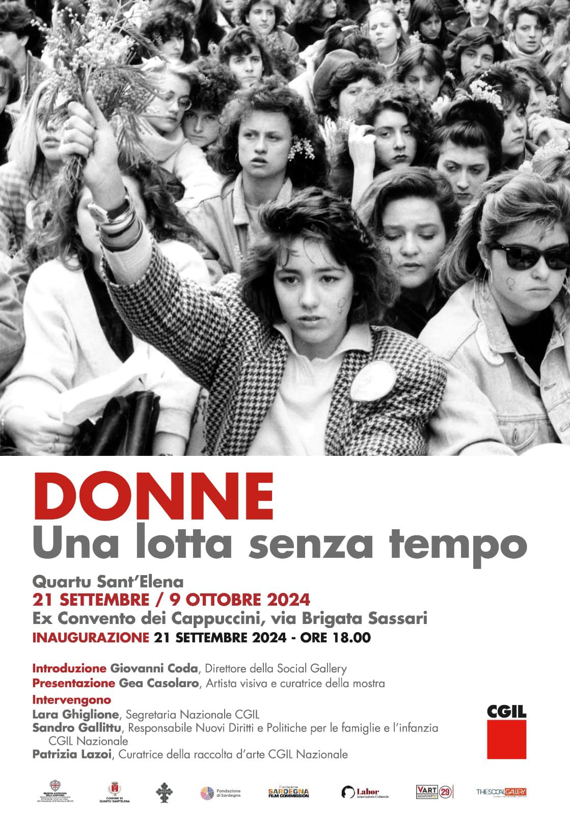 Un secolo di storia nella mostra della Cgil nazionale “Donne, una lotte senza tempo”