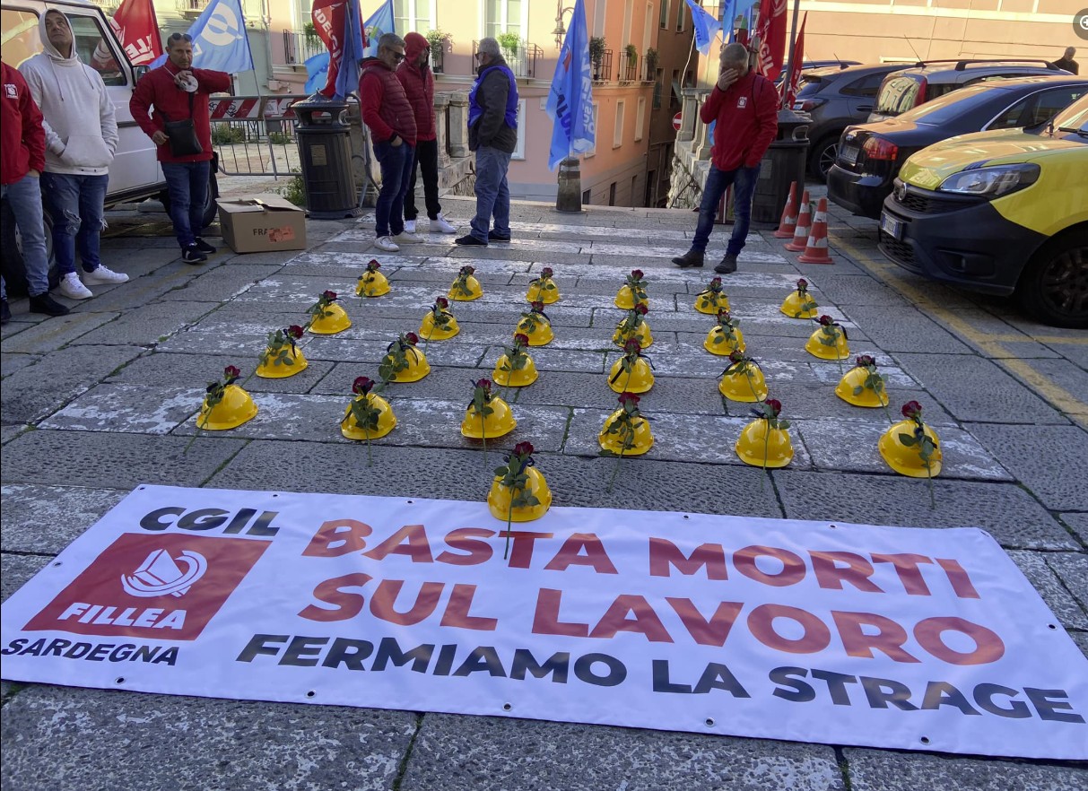 Sul lavoro l’ennesimo incidente mortale. “Basta croci, servono azioni e impegno concreti”